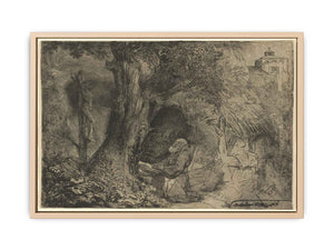 Saint Francis beneath a Tree praying
Painting