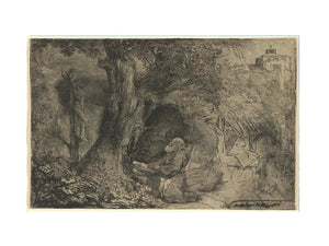 Saint Francis beneath a Tree praying
Painting