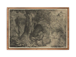 Saint Francis beneath a Tree praying
Painting
