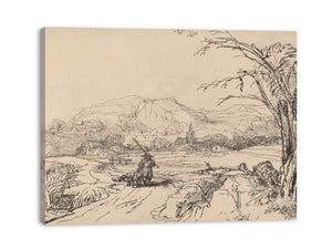 Landscape with Sportsman and Dog
Painting