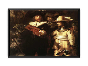 The Nightwatch (detail-1) 1642 Painting