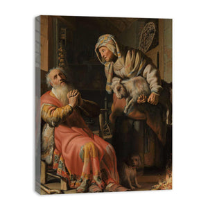 Tobias, Ann and the goat, amsterdam 1626
Painting