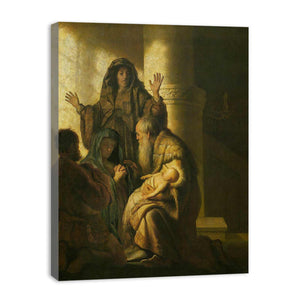 Simeon and Anna Recognize the Lord in Jesus
Painting