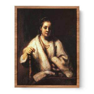 Portrait of Hendrickje Stofells 1659
Painting