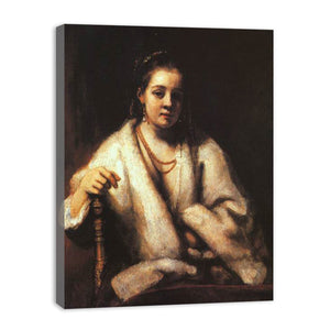 Portrait of Hendrickje Stofells 1659
Painting