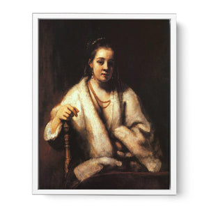 Portrait of Hendrickje Stofells 1659
Painting
