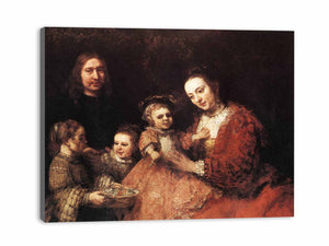 Portrait De Famille,brunswick 1669 Painting