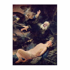 The Sacrifice of Abraham 1635 Painting