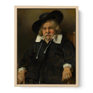 Portrait of an Elderly Man Painting