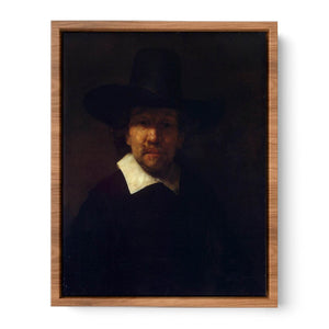 Portrait of Jeremiah Becker 1666 Painting