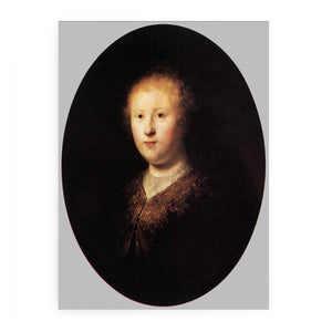 Portrait of a Young Woman Painting
