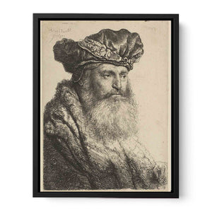 A bearded Man in a Velvet Cap with a Jewel Clasp
Painting