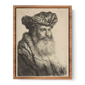 A bearded Man in a Velvet Cap with a Jewel Clasp
Painting