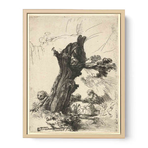 Saint Jerome beside a Pollard Willow
Painting