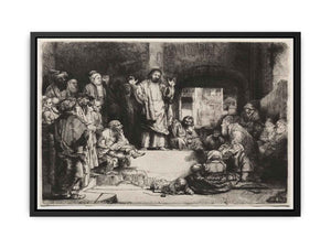 Christ Preaching ('La Petite Tombe') Painting