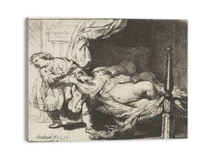 Joseph and Potiphar's Wife Painting