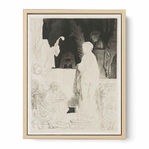 The Artist drawing from the Model
Painting