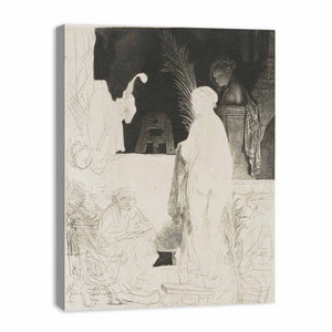 The Artist drawing from the Model
Painting