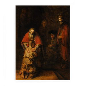 The Return of the Prodigal Son (detail -1) c. 1669
Painting
