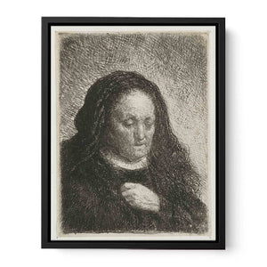 The Artist's Mother with her Hand on her Chest small Bust
Painting
