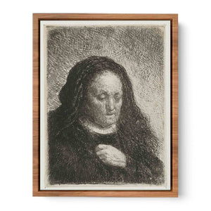 The Artist's Mother with her Hand on her Chest small Bust
Painting