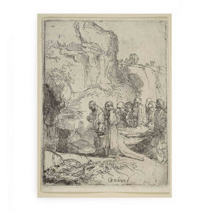 Christ carried to the Tomb Painting
