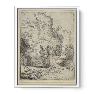 Christ carried to the Tomb Painting