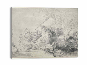 The Large Lion Hunt
Painting