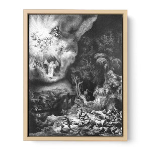 Portrait of a Woman with a Pink Carnation Painting