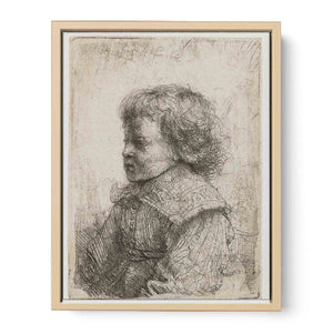 Portrait of a Boy, in Profile
Painting