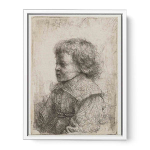 Portrait of a Boy, in Profile
Painting
