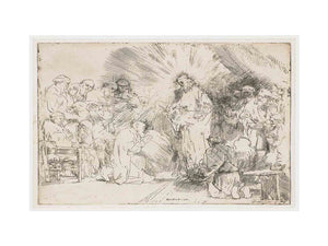 Christ appearing to the Apostles Painting