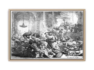 Christ driving the Money Changers from the Temple 2
Painting
