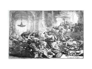 Christ driving the Money Changers from the Temple 2
Painting