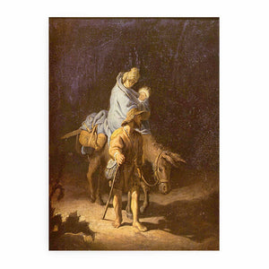 The flight into Egypt
Painting