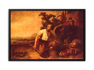 The parable of the treasure hunter
Painting