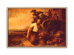 The parable of the treasure hunter
Painting