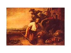 The parable of the treasure hunter
Painting