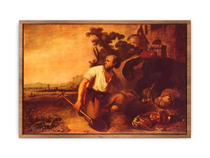 The parable of the treasure hunter
Painting