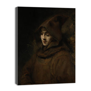 Titus van Rijn in a Monk's Habit Painting