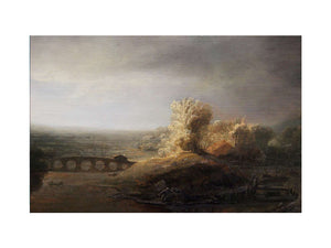 Landscape with a Long Arched Bridge 2
Painting