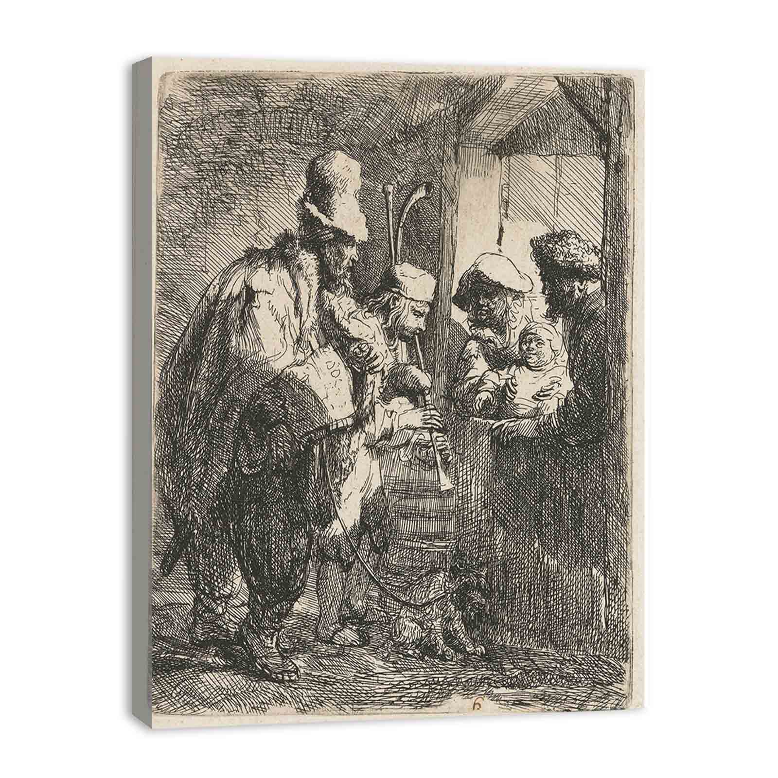 The strolling Musicians
Painting