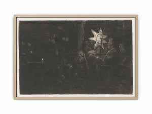 The Star of the Kings A Night Piece Painting