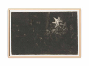The Star of the Kings A Night Piece Painting