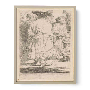 Christ healing the Sick A Fragment Painting
