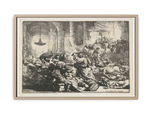 Christ Driving The Money Changers From The Temple 3 Painting