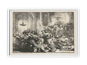 Christ Driving The Money Changers From The Temple 3 Painting