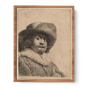 A Man in a broad-brimmed Hat
Painting
