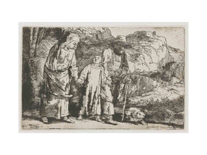 Christ returning from the Temple with his Parents Painting