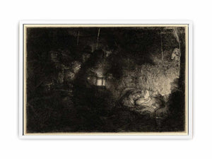 The Adoration of the Shepherds A Night Piece Painting